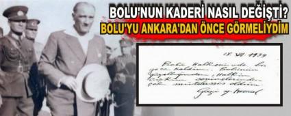 BOLU'NUN KADER NASIL DET?