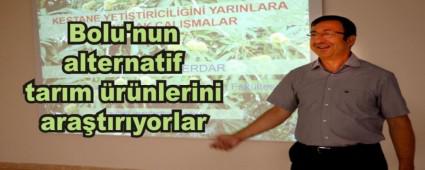 Bolu'nun alternatif tarm rnlerini aratryorlar