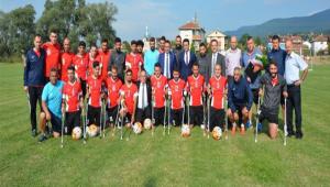 AMPUTE FUTBOL MLL TAKIMINA ZYARET