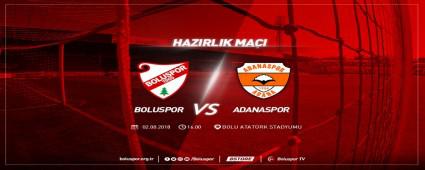 Adanaspor ile hazrlk ma oynayacaz