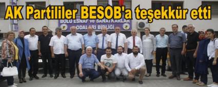 AK Partililer BESOB'a teekkr etti