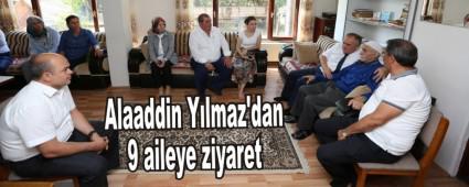 Alaaddin Ylmaz'dan 9 aileye ziyaret