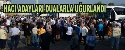 HACI ADAYLARI DUALARLA UURLANDI