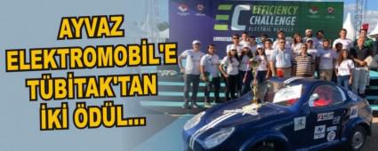 AYVAZ ELEKTROMOBL'E TBTAK'TAN K DL