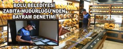 BOLU BELEDYES ZABITA MDRL'NDEN BAYRAM DENETM