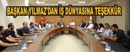 BAKAN YILMAZ'DAN  DNYASINA TEEKKR
