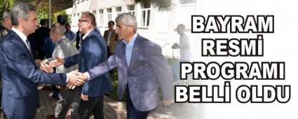 BAYRAM RESM PROGRAMI BELL OLDU