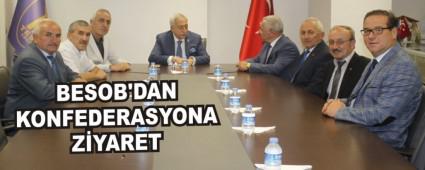 BESOB'DAN KONFEDERASYONA ZYARET