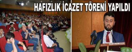 HAFIZLIK CAZET TREN YAPILDI