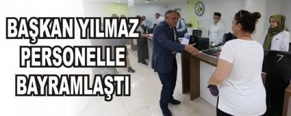 BAKAN YILMAZ PERSONELLE BAYRAMLATI
