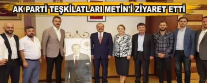 AK Parti Tekilatlar Metin'i ziyaret etti
