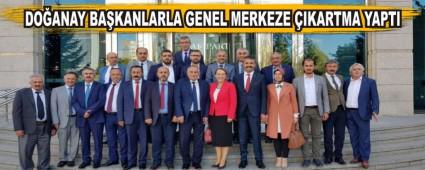 DOANAY BAKANLARLA GENEL MERKEZE IKARTMA YAPTI