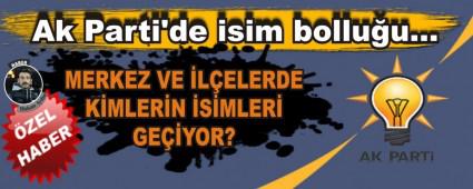 Ak Parti'de isim bolluu
