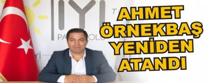 AHMET RNEKBA YENDEN ATANDI