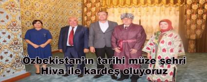 zbekistan\'n tarihi mze ehri Hiva ile karde oluyoruz