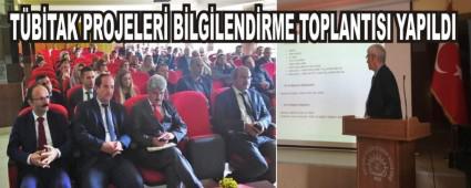 TBTAK PROJELER BLGLENDRME TOPLANTISI YAPILDI