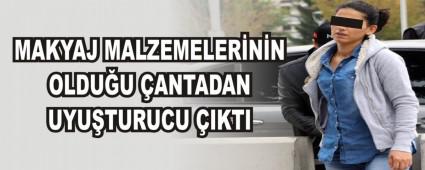 MAKYAJ MALZEMELERNN OLDUU ANTADAN UYUTURUCU IKTI