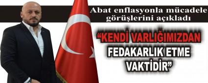 Abat enflasyonla mcadele grlerini aklad