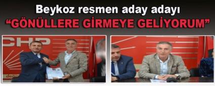 Beykoz resmen aday aday