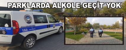 PARKLARDA ALKOLE GET YOK