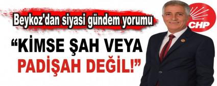 Beykoz'dan siyasi gndem yorumu
