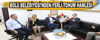 BOLU BELEDYES'NDEN YERL TOHUM HAMLES