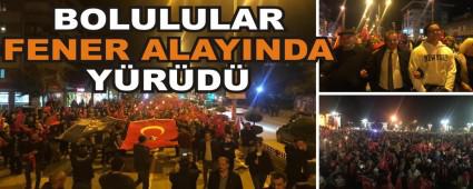 BOLULULAR FENER ALAYINDA YRD