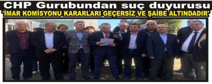 CHP Gurubundan su duyurusu