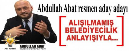 Abdullah Abat resmen aday aday