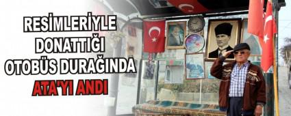 RESMLERYLE DONATTII OTOBS DURAINDA ATA'YI ANDI