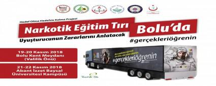 NARKOTK ETM TIR\'I BOLU\'YA GELYOR