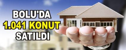 BOLU'DA 1.041 KONUT SATILDI