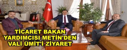 TCARET BAKAN YARDIMCISI METN'DEN VAL MT' ZYARET