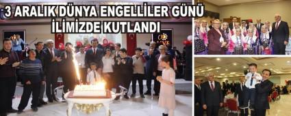 3 ARALIK DNYA ENGELLLER GN LMZDE KUTLANDI