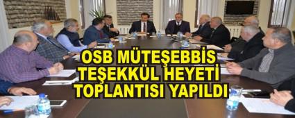 OSB MTEEBBS TEEKKL HEYET TOPLANTISI YAPILDI