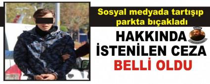 Sosyal medyada tartp parkta baklad