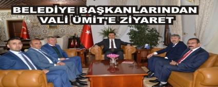 BELEDYE BAKANLARINDAN VAL MT'E ZYARET