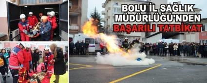 BOLU L SALIK MDRL'NDEN BAARILI TATBKAT