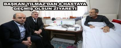 BAKAN YILMAZ'DAN 8 HASTAYA GEM OLSUN ZYARET