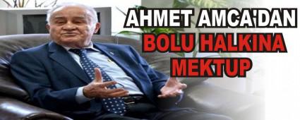 AHMET AMCA'DAN BOLU HALKINA MEKTUP