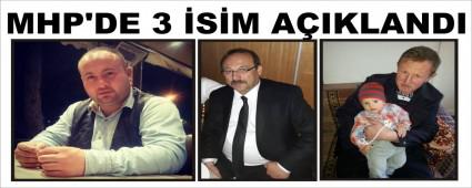MHP'DE 3 SM AIKLANDI