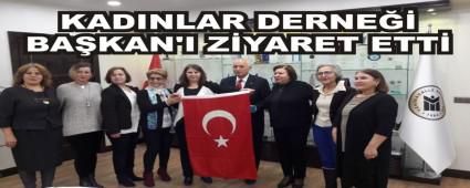 KADINLAR DERNE BAKAN'I ZYARET ETT   