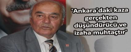 Karsu; Ankara'daki kaza gerekten dndrc ve izaha muhtatr'