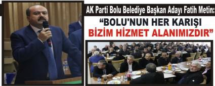 BOLU'NUN HER KARII BZM HZMET ALANIMIZDIR