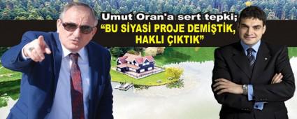 Umut Oran'a sert tepki;