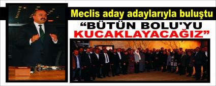 Meclis aday adaylaryla bulutu