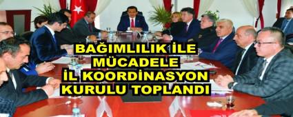 BAIMLILIK LE MCADELE L KOORDNASYON KURULU TOPLANDI