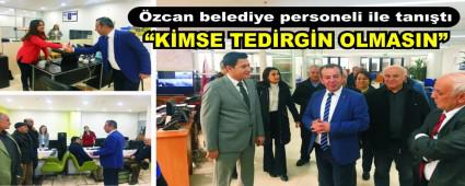 zcan belediye personeli ile tant