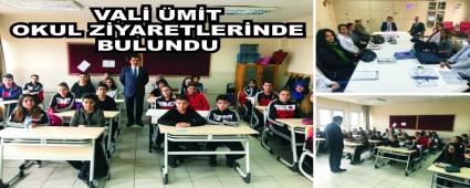 VAL MT OKUL ZYARETLERNDE BULUNDU