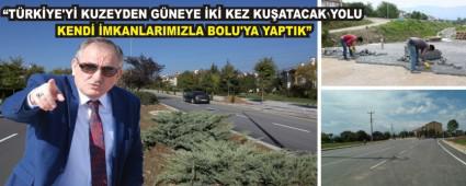 TRKYE'Y KUZEYDEN GNEYE K KEZ KUATACAK YOLU KEND MKANLARIMIZLA BOLU'YA YAPTIK